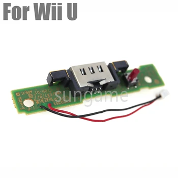 1 шт. Для WII U гнездо питания хоста WiiU Разъем для зарядки с настольным игровым контроллером на печатной плате