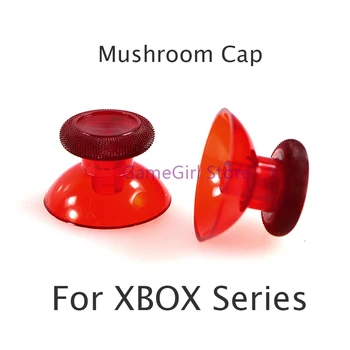 10 шт. Для Xbox серии S X Прозрачный 3D джойстик с аналоговым коромыслом, грибовидный колпачок для замены контроллера XBOXONE