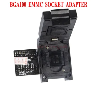 100% Оригинальный адаптер розетки RT-BGA100-01 EMMC BGA100 для универсального программатора RT809H