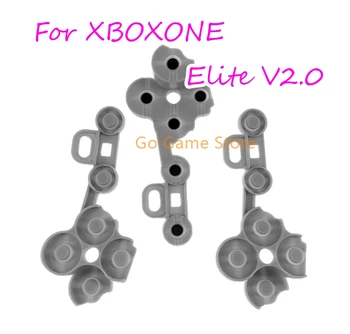 100 шт. Для XBOXONE Elite Edition 2 поколения, оригинальная токопроводящая резина, V2.0, кнопка с ручкой, силиконовая токопроводящая резина