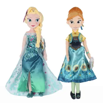 Frozen 2 Снежная королева Принцесса Анна Эльза Плюшевые игрушки куклы Анна и Эльза Кукла Олаф Мягкие игрушки для детей Подарки для девочек