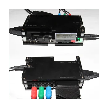 OSSC-совместимый конвертер, комплект адаптеров сканирования с игровым кабелем для ретро-игровых консолей, штекер US/EU/UK/AU