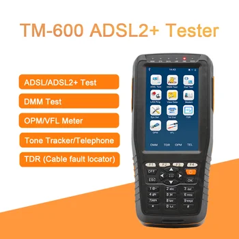 TM600 ADSL2 + Тестер ADSL /ADSL2 + /функция TDR/тонометр 