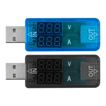 USB-тестер DC3.2-10V 0-3A мобильный измерительный прибор со светодиодным дисплеем челнока