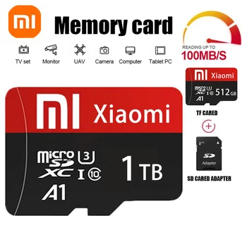 Xiaomi 1TB Micro SDXC TF SD-Карта 1TB Pro Select Карта Памяти Камера Высокоскоростная Флэш-Карта SD 512 ГБ Расширенного Хранилища для Android