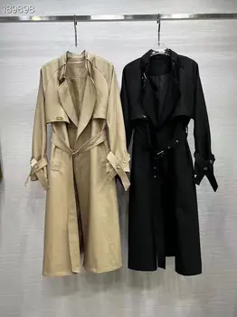 yu0581 Модные женские пальто и куртки 2023 для подиума, роскошный европейский дизайн, женская одежда для вечеринок.