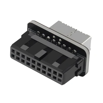 Адаптер-преобразователь USB3.0 19P/20P в TYPE-E на передней панели шасси со сменным портом TYPE C