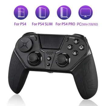 Беспроводной контроллер Bluetooth для игровой консоли PS4, геймпад для Android/ Iphone/ПК, джойстик с функцией Turbo