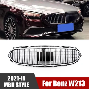 Для Mercedes Benz E-Class W213 для MBH Style 2021-В автомобиль, Решетка радиатора переднего бампера, Автоаксессуары
