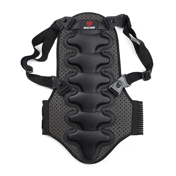 Защитная накладка для спины мотоцикла, Съемная защитная накладка из толстого ЭВА, подушка для спины, для катания на горных велосипедах, коньках, лыжах, Защитное снаряжение