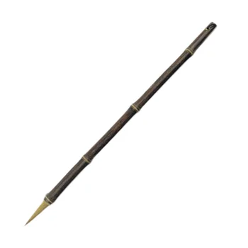 Китайская кисточка для письма, волчья шерсть, художник-каллиграф, рисующий землистыми тонами, бамбуковая ручка, деревянные кисти для акварельной живописи