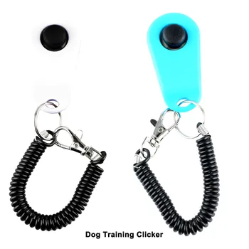 Кликер для дрессировки собак, Домашняя кошка, Инструменты для дрессировки собак, Регулируемый ремешок на запястье, Звуковая цепочка для ключей, Принадлежности для собак