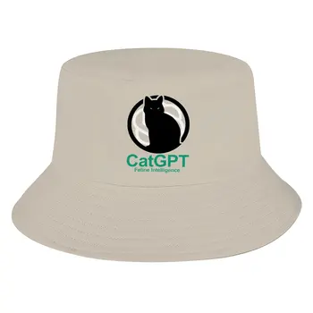 Кошачий интеллект, Унисекс, шляпы-ведра, Модная кепка для рыбалки в стиле хип-хоп, модный дизайн