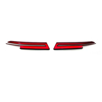 Красная Верхняя Передняя Центральная Решетка Радиатора, Молдинги для гриля, Накладка на Subaru XV/Crosstrek 2021-2023