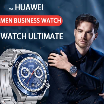 Мужские смарт-часы Bluetooth Call Compass NFC 100 + Sprots Smartwatch Водонепроницаемые часы для Huawei 2023 Original Business Ultimate