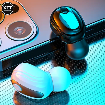 НОВЫЙ S9 Single In Ear Bluetooth Наушники Громкой Связи Беспроводные Наушники Спортивная Геймерская Гарнитура С Микрофоном Наушники TWS IPX5 Водонепроницаемые