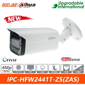Оригинальная IPC-HFW2441T-ZS (ZAS) Dahua с 4-мегапиксельной ИК-камерой с переменным фокусным расстоянием, Сетевая камера WizSense Поддерживает Обнаружение транспортных средств и людей