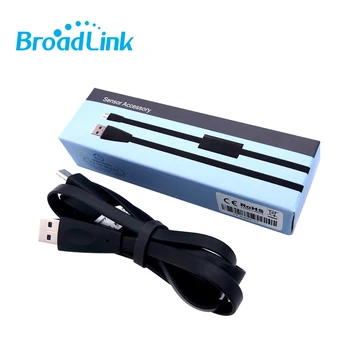 Оригинальный аксессуар для датчика температуры и влажности Broadlink HTS2 с USB-портом HTS2, работает с RM4 mini/RM4 Pro