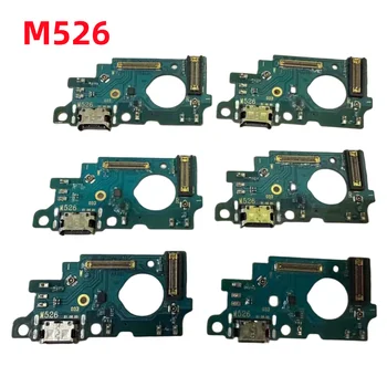 Оригинальный разъем для док-станции USB Зарядное устройство Плата для зарядки Порт Гибкий кабель Плата для Samsung Galaxy M52 5G M526 M52 M536B
