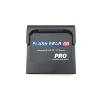 Печатная плата игрового Картриджа Flash Gear Pro Power Saving Flash Cart для Sega Game Gear GG System Shell, Черный