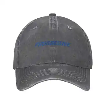 Повседневная джинсовая кепка с прогрессивным логотипом и графическим принтом, вязаная шапка, бейсболка
