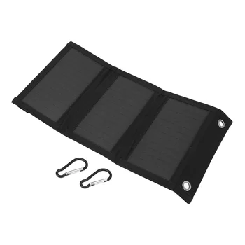Портативная солнечная панель Солнечная зарядная панель Складная устойчивая к разрыву USB-выход 5 В 8 Вт Высокая эффективность преобразования для кемпинга