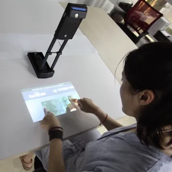 Портативный интерактивный мультимедийный проектор wifi, технология лазерной калибровки изображения
