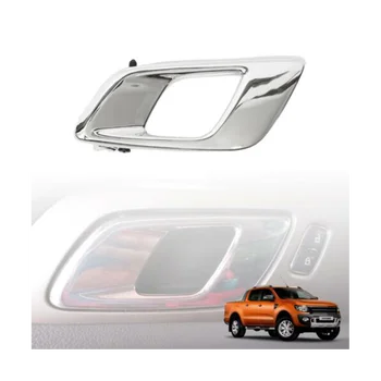 Ручка Передней Правой Внутренней Двери AB3921970AB для Ford Ranger Wildtrak Hi-Rider 2012-2018 Хромированная Внутренняя Ручная Дверь