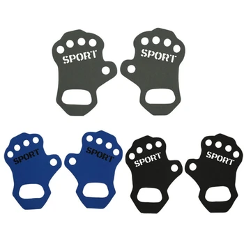 Спортивные перчатки для фитнеса, мужские женские нескользящие перчатки для тяжелой атлетики, накладка, 1 пара