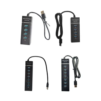 Универсальный USB-концентратор, док-станция 1 для 7/1 для 4 USB3.0, разветвитель Plug-and-Play