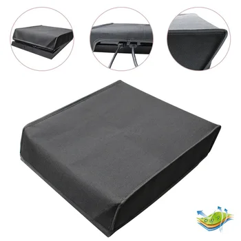 Универсальный черный пылезащитный чехол для игровой консоли PS4/PS4 slim/PS4 Pro, водонепроницаемый чехол, защитный чехол для хранения хоста