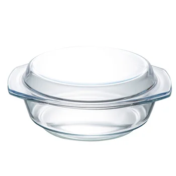 Чаша из закаленного стекла, столовая Термостойкая кастрюля, Крышка для посуды для микроволнового нагрева, Бытовые духовки