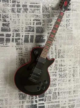 Черная гитара LP, высококачественный звукосниматель EMG, классная физическая форма, совершенно новая гитара, самая продаваемая гитара