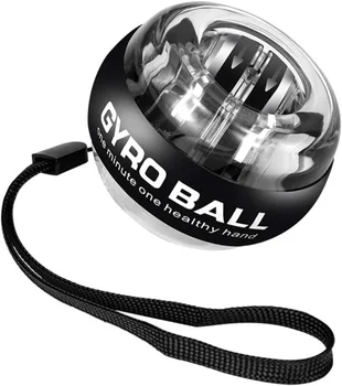 Мяч-гироскутер с Разноцветным светодиодом, Мяч-тренажер для запястий с автоматическим запуском, для тренировки силы мышц кисти и предплечья